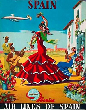 Cartell publicitari flamenco